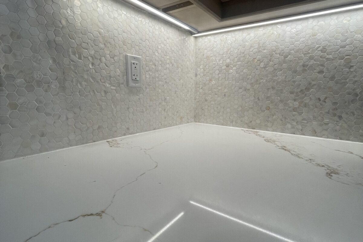 Kitchen Backsplash Detail Project in Niagara